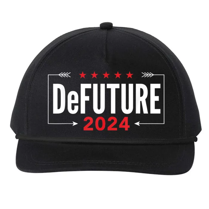 DeFUTURE 2024 Ron Desantis Florida Snapback Five-Panel Rope Hat