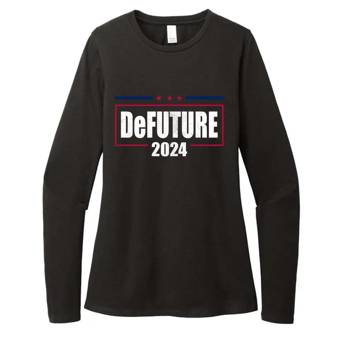 DeFUTURE 2024 Ron Desantis Florida Womens CVC Long Sleeve Shirt