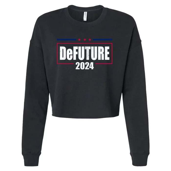 DeFUTURE 2024 Ron Desantis Florida Cropped Pullover Crew