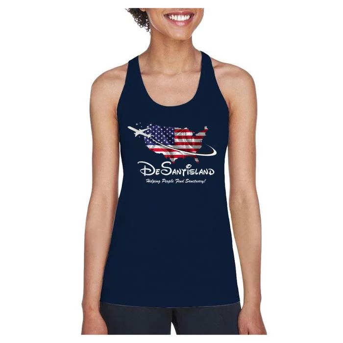 DeSantis 2024 Ron DeSantis For President 2024 Election Women's Racerback Tank