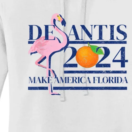 DeSantis 2024 Ron DeSantis For President 2024 Election Women's Pullover Hoodie