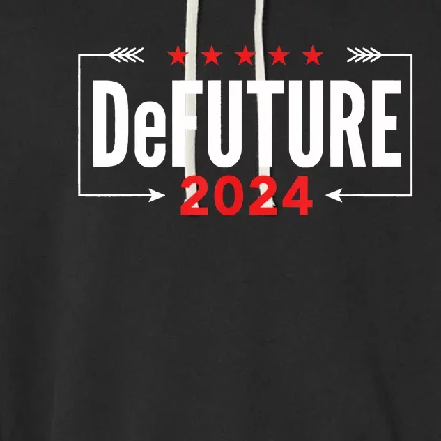 DeFUTURE 2024 Ron Desantis Florida Garment-Dyed Fleece Hoodie