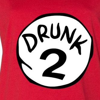 Drunk 2 St Patrick Day Funny Drunk Beer Pong Drunk 2 Women's V-Neck Plus Size T-Shirt