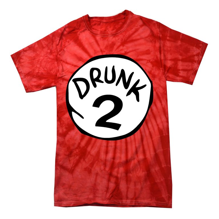 Drunk 2 St Patrick Day Funny Drunk Beer Pong Drunk 2 Tie-Dye T-Shirt