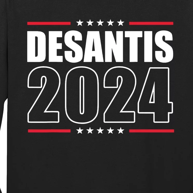 DeSantis 2024 Shirts Ron DeSantis For President 2024 Election Long Sleeve Shirt