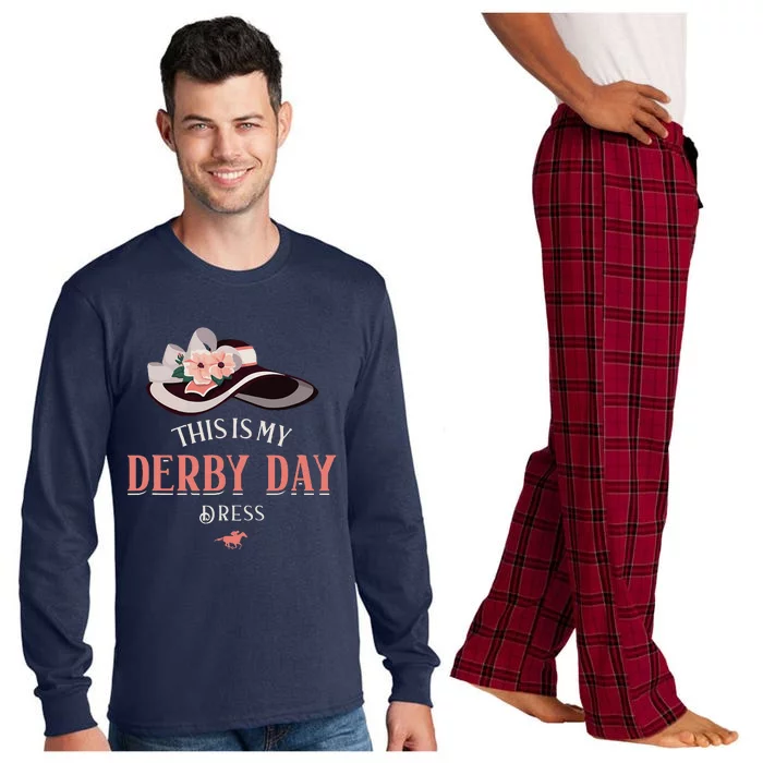 Derby 2024 This Is My Derby Dress Long Sleeve Pajama Set