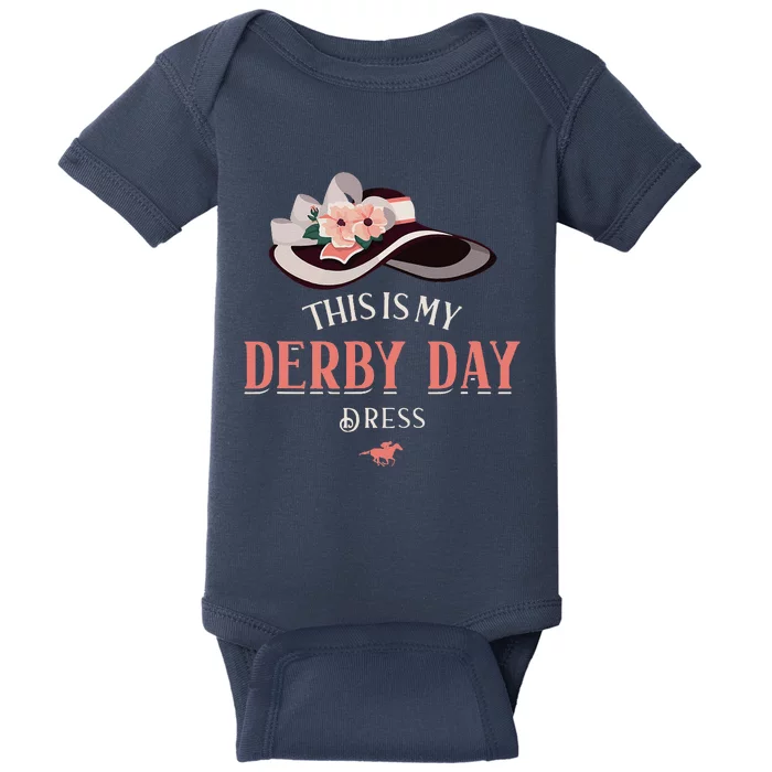 Derby 2024 This Is My Derby Dress Baby Bodysuit