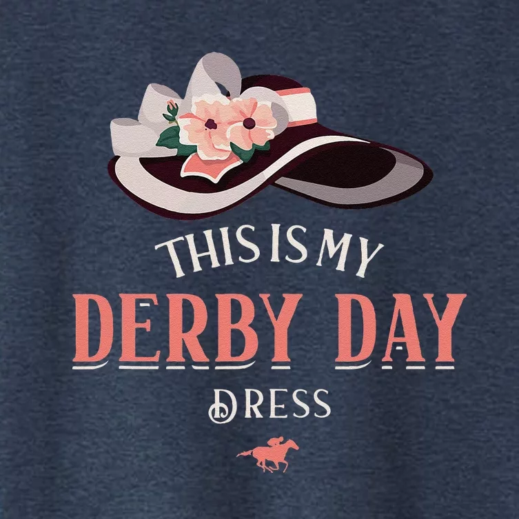 Derby 2024 This Is My Derby Dress Women's Crop Top Tee