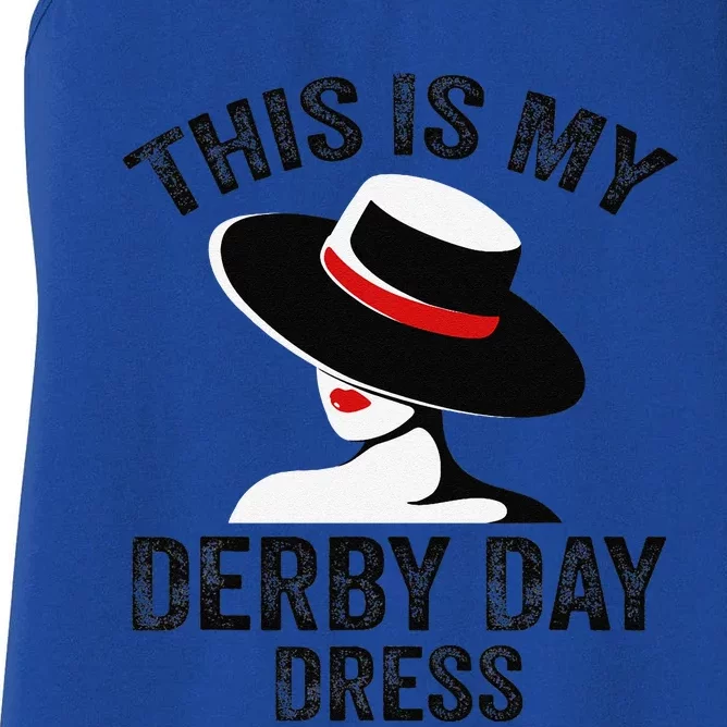 Derby 2024 Women This Is My Derby Dress Women's Racerback Tank