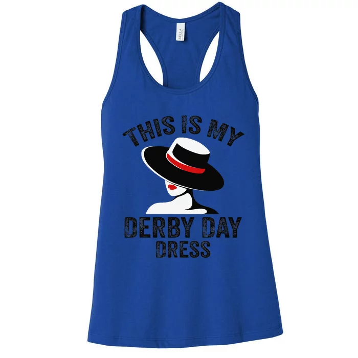 Derby 2024 Women This Is My Derby Dress Women's Racerback Tank