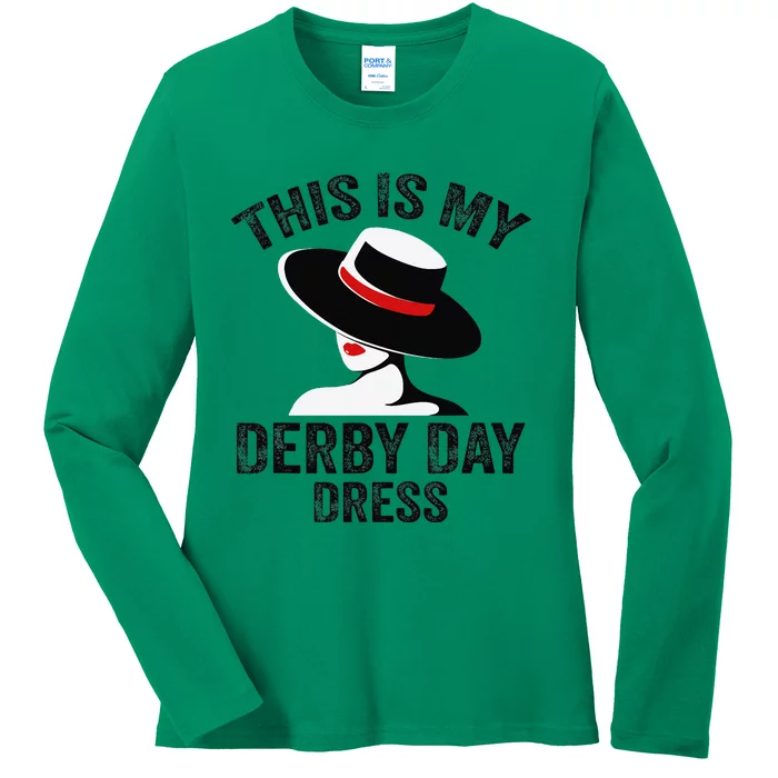 Derby 2024 Women This Is My Derby Dress Ladies Long Sleeve Shirt