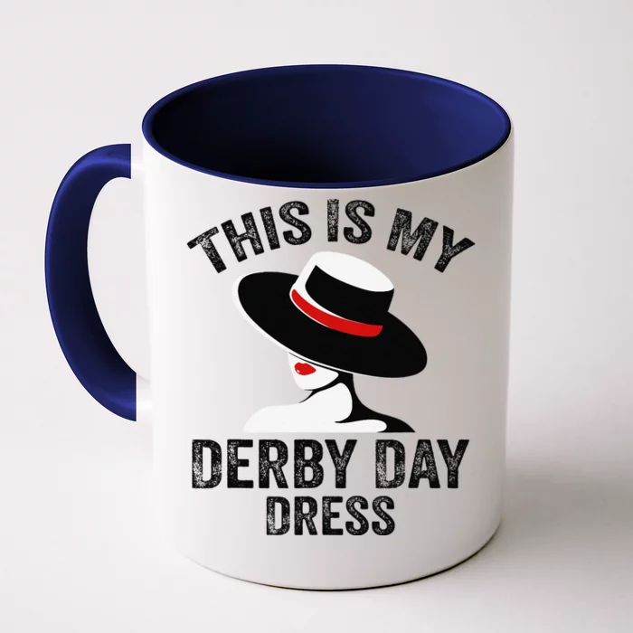 Derby 2024 Women This Is My Derby Dress Front & Back Coffee Mug