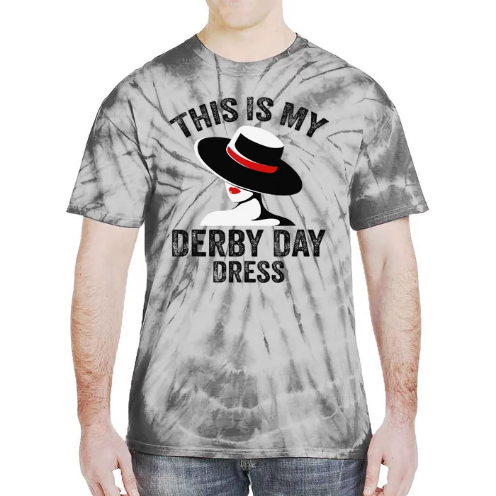 Derby 2024 Women This Is My Derby Dress Tie-Dye T-Shirt