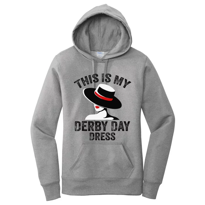 Derby 2024 Women This Is My Derby Dress Women's Pullover Hoodie