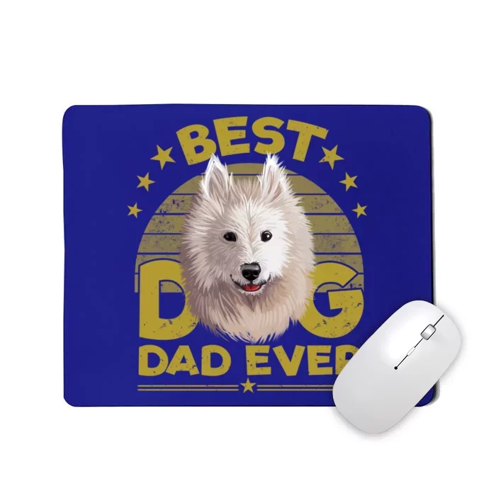 Dogs 365 Best Samoyed Dog Dad Ever Gift Gift Mousepad