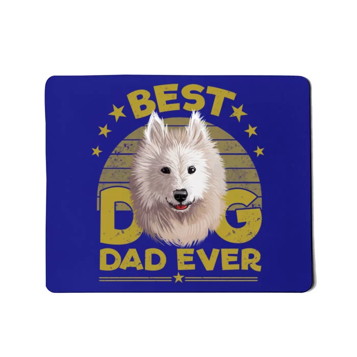 Dogs 365 Best Samoyed Dog Dad Ever Gift Gift Mousepad