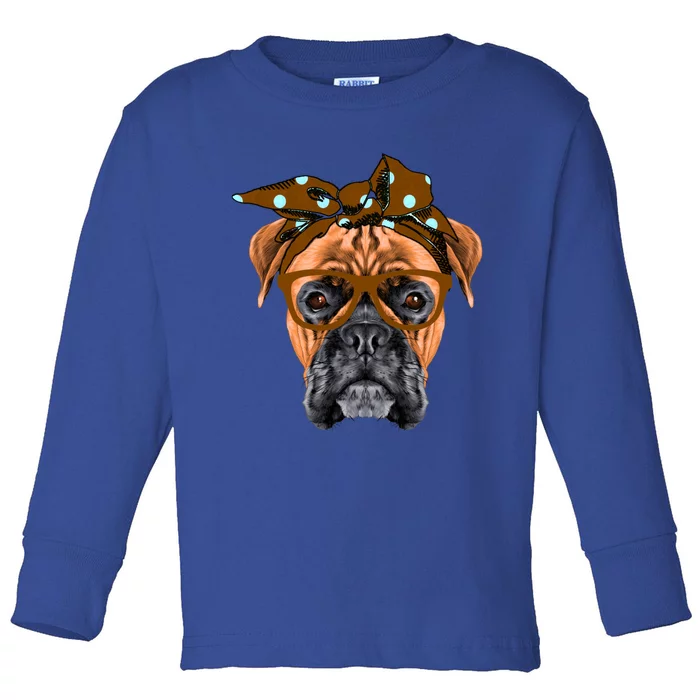 Dogs 365 Best Boxer Mom Cute Dog Mom Ever Dog Lover Gift Toddler Long Sleeve Shirt