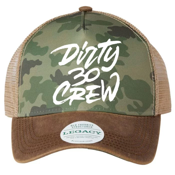 Dirty 30 Crew Birthday Party Legacy Tie Dye Trucker Hat