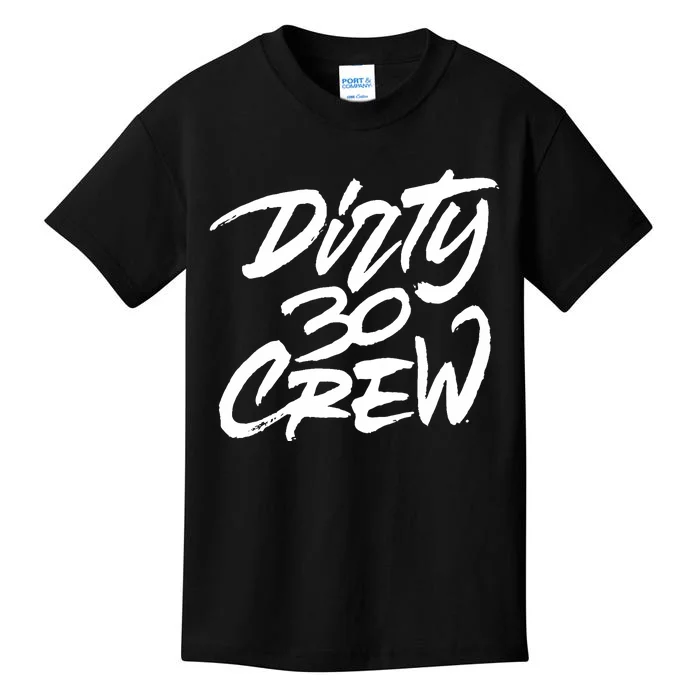 Dirty 30 Crew Birthday Party Kids T-Shirt