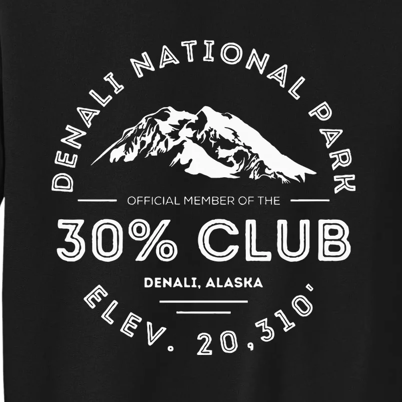 Denali 30 Club Alaska National Park Souvenir Sweatshirt