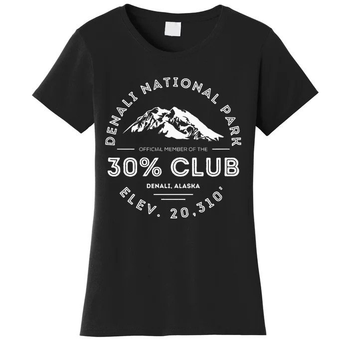 Denali 30 Club Alaska National Park Souvenir Women's T-Shirt