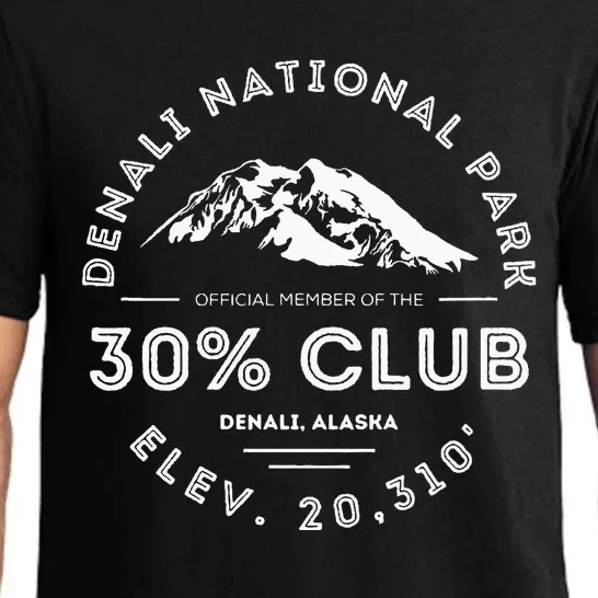 Denali 30 Club Alaska National Park Souvenir Pajama Set