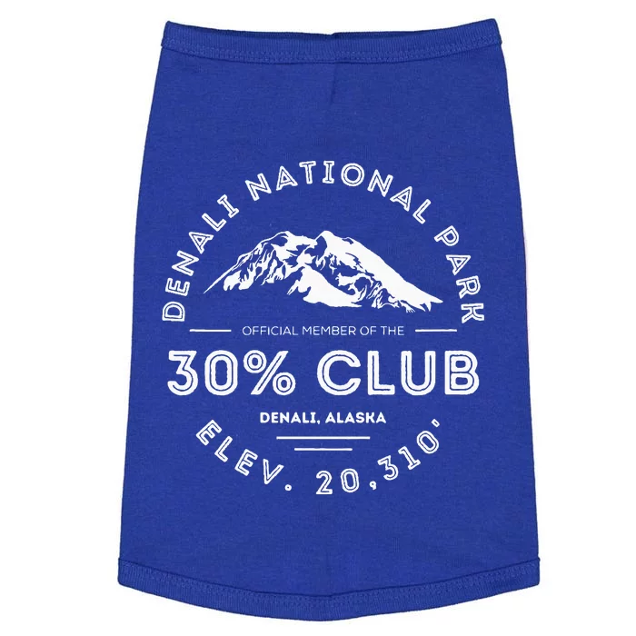 Denali 30 Club Alaska National Park Souvenir Doggie Tank