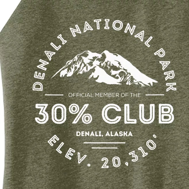 Denali 30 Club Alaska National Park Souvenir Women’s Perfect Tri Rocker Tank