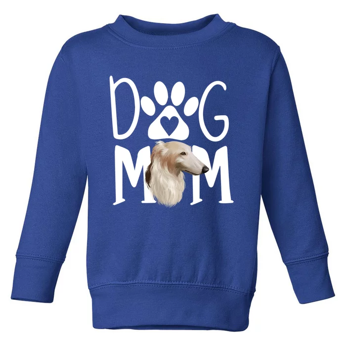 Dogs 365 Dogs 365 Borzoi Dog Mom Gift Toddler Sweatshirt