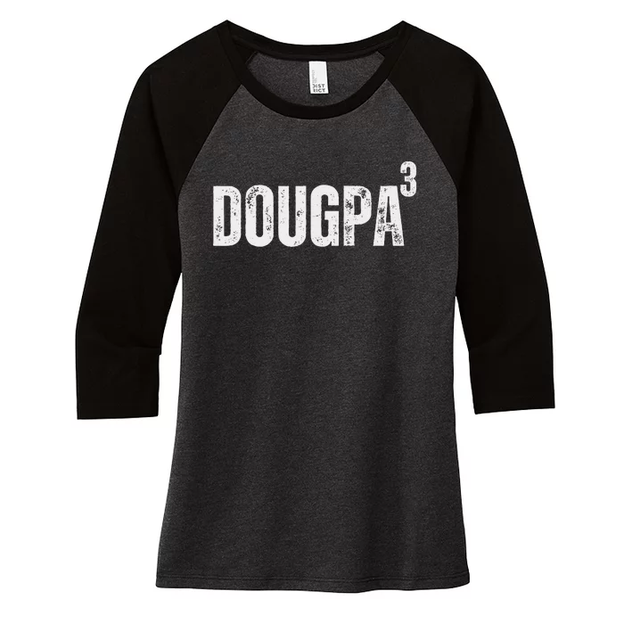 Dougpa 3 Women's Tri-Blend 3/4-Sleeve Raglan Shirt