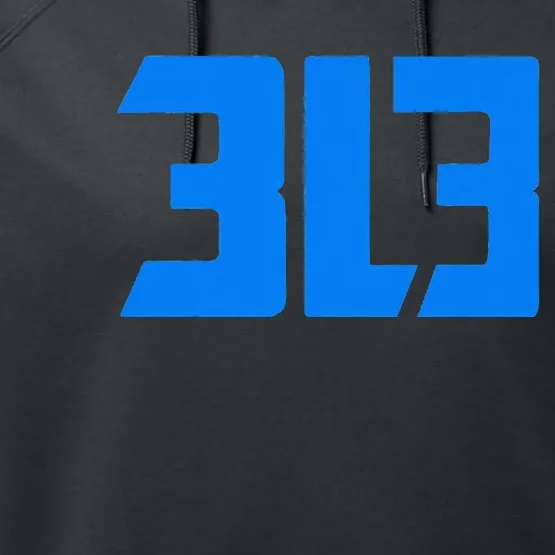 Detroit 313 Performance Fleece Hoodie