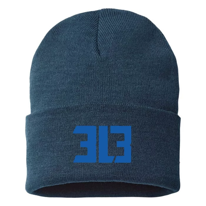 Detroit 313 Sustainable Knit Beanie