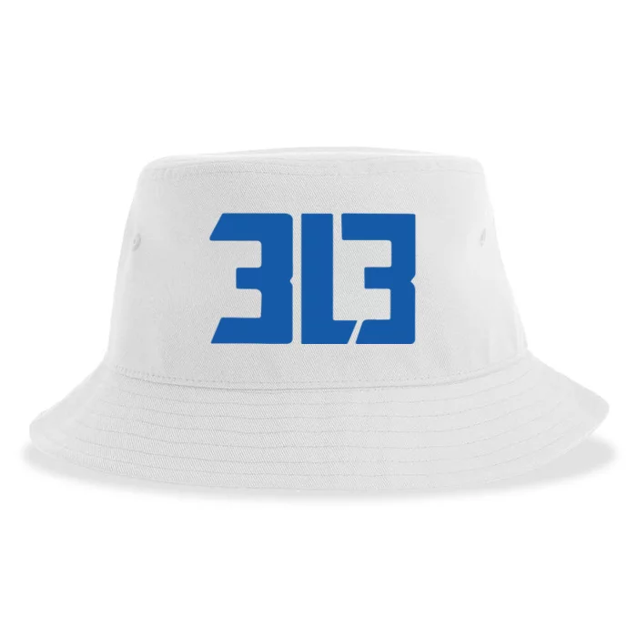 Detroit 313 Sustainable Bucket Hat