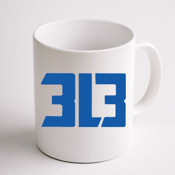 Detroit 313 Front & Back Coffee Mug