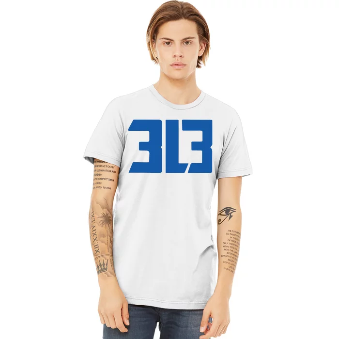 Detroit 313 Premium T-Shirt