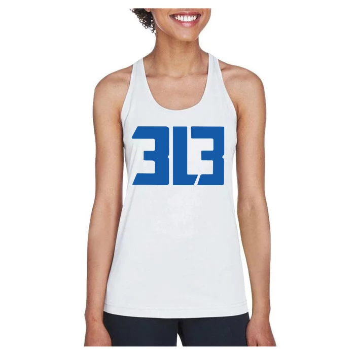 Detroit 313 Women's Racerback Tank