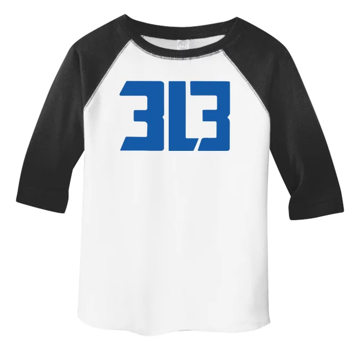 Detroit 313 Toddler Fine Jersey T-Shirt