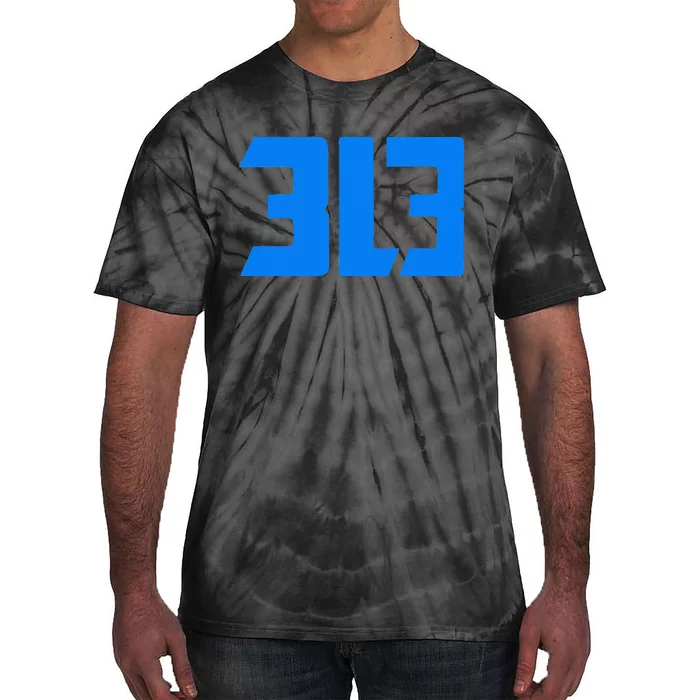 Detroit 313 Tie-Dye T-Shirt