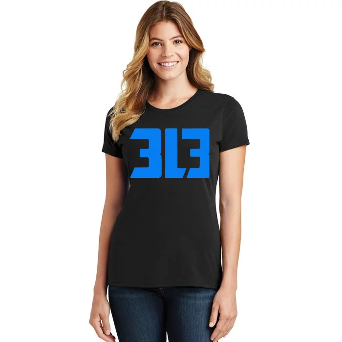 Detroit 313 Women's T-Shirt