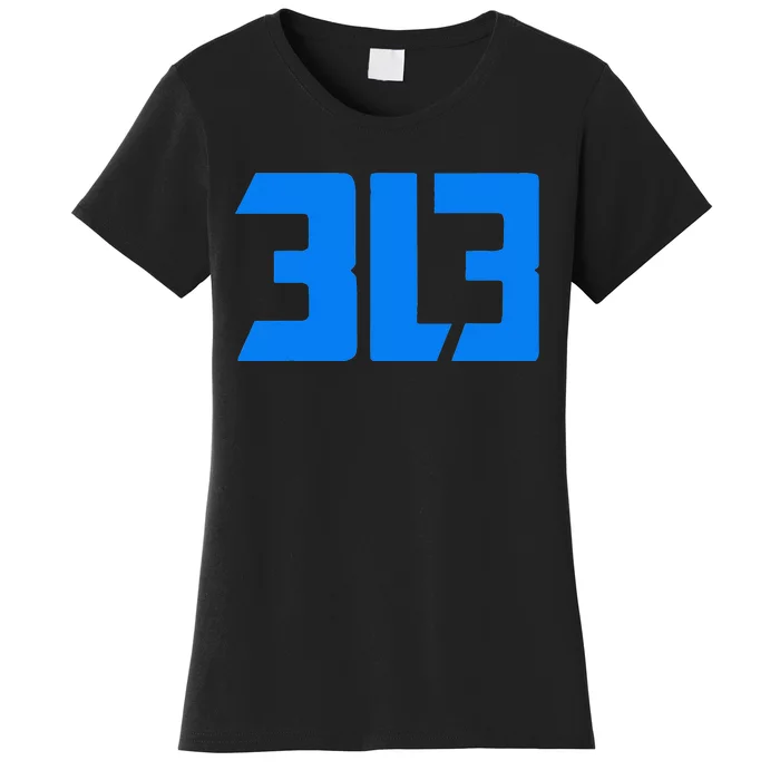 Detroit 313 Women's T-Shirt