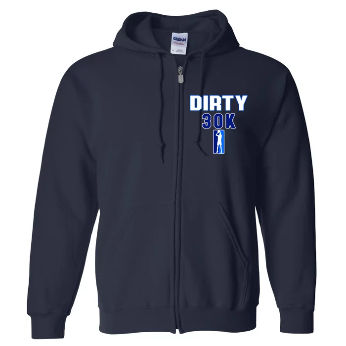 Dirk 30k Dirty 30 Basketball 30000 Points Pts Full Zip Hoodie