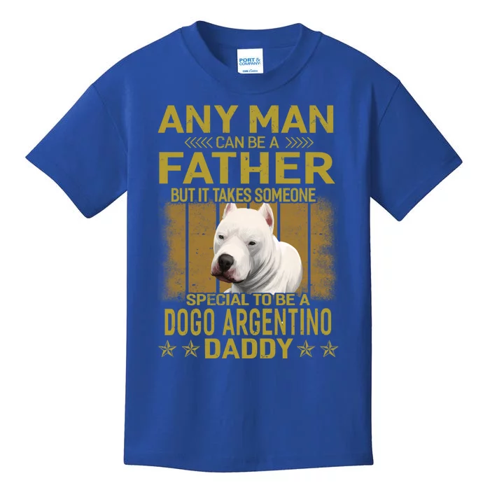 Dogs 365 Dogo Argentino Dog Daddy Dad Gift Gift Kids T-Shirt