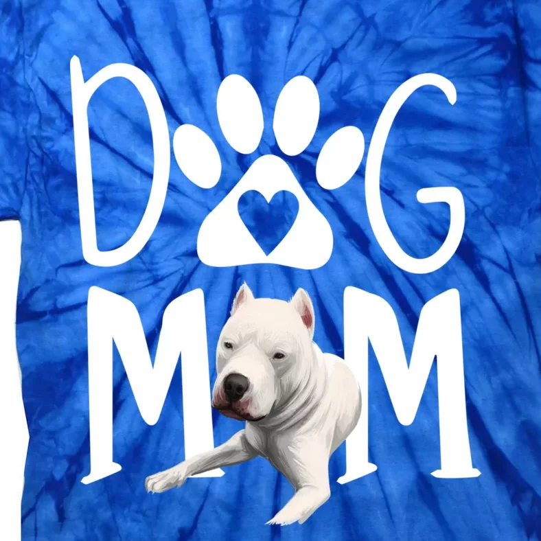 Dogs 365 Dogo Argentino Dog Mom Gift Cute Gift Tie-Dye T-Shirt