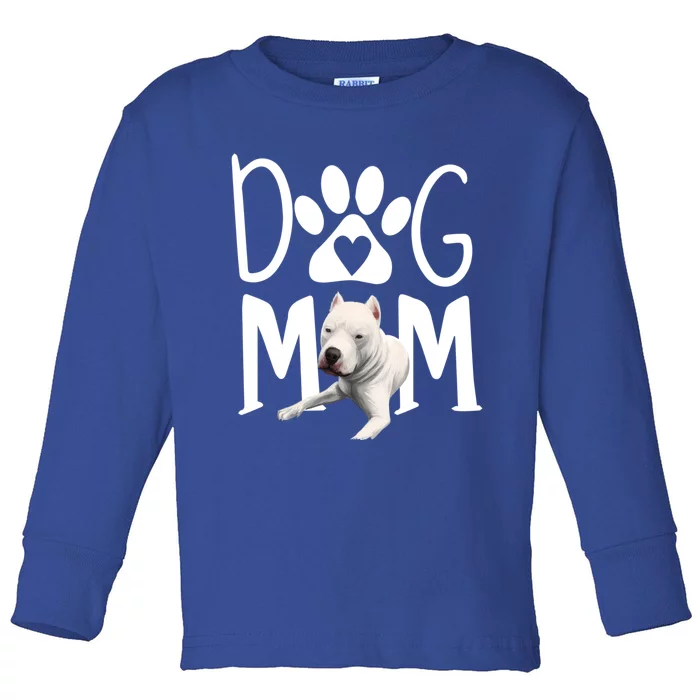 Dogs 365 Dogo Argentino Dog Mom Gift Cute Gift Toddler Long Sleeve Shirt