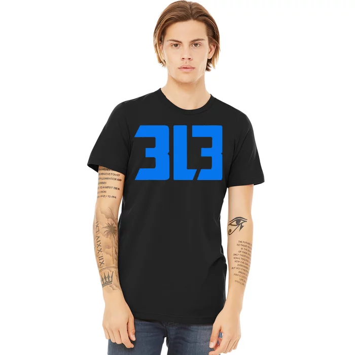 Detroit 313 Premium T-Shirt