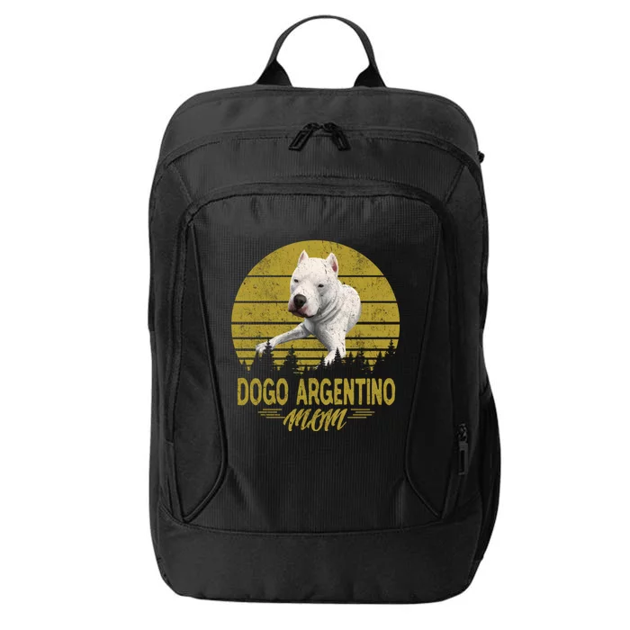 Dogs 365 Dogo Argentino Mom Dog Gift Gift City Backpack