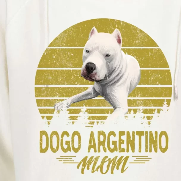 Dogs 365 Dogo Argentino Mom Dog Gift Gift Womens Funnel Neck Pullover Hood