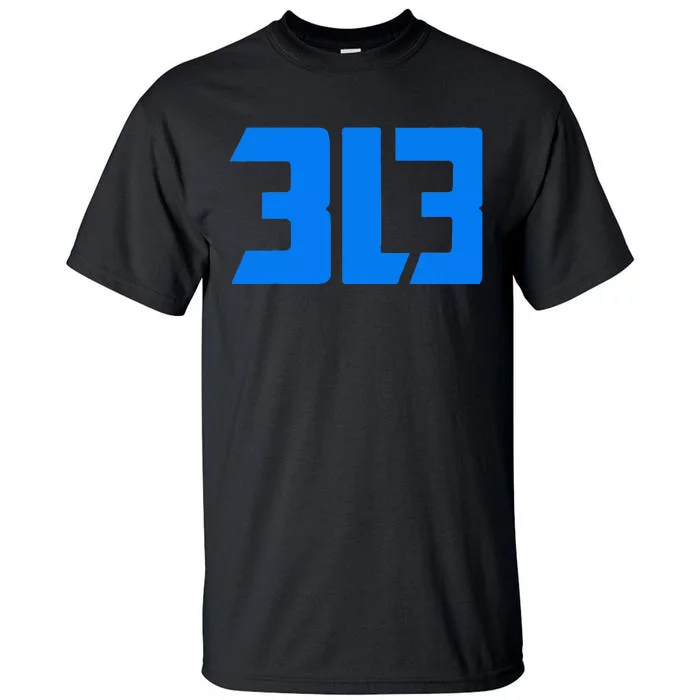 Detroit 313 Tall T-Shirt