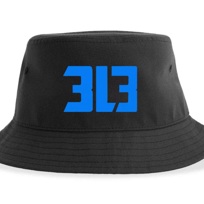 Detroit 313 Sustainable Bucket Hat