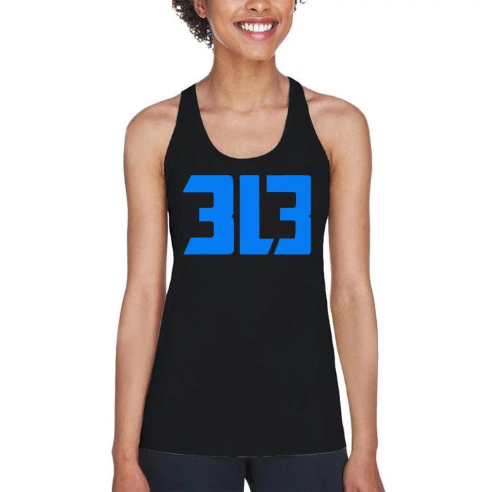 Detroit 313 Women's Racerback Tank